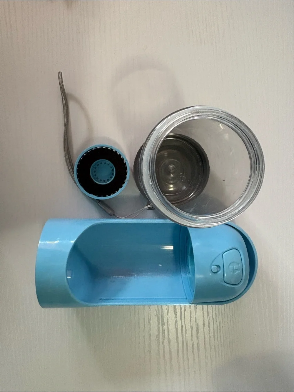 Portable Dog Water Bottle - Light Blue
